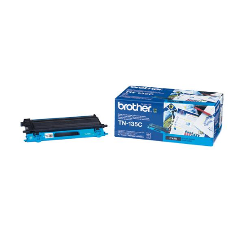 BROTHER TN-135C TONER CIANO PER HL4040CN/4050CDN/4070CDW - DCP9040CN/9042CDN/9045CDN - MFC9440CN/9450CDN/9840CDW DURATA: 4.000 PAGINE